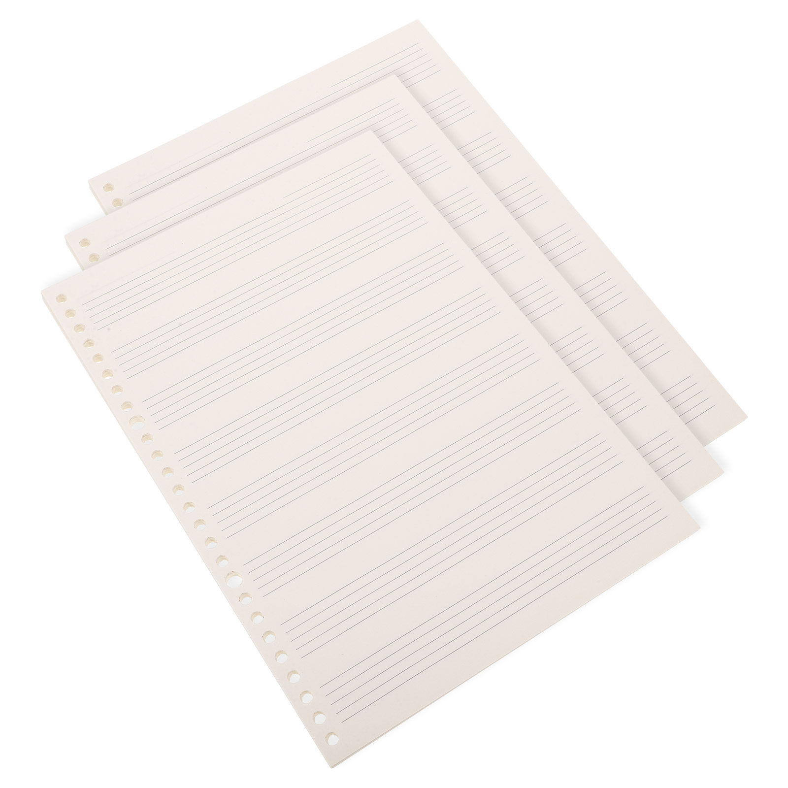 3Pcs Compact Detachable Guitar - Blank Sheet Music Notebook recension och pris
