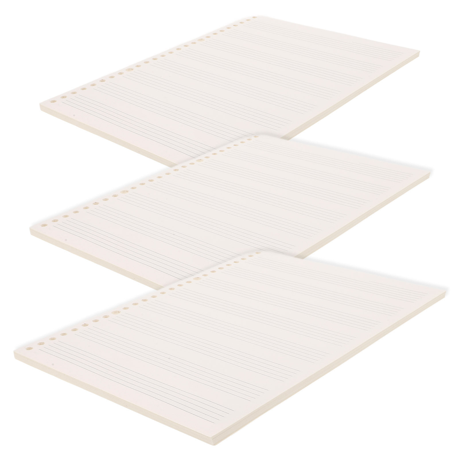 3Pcs Compact Detachable Guitar - Blank Sheet Music Notebook recension och pris
