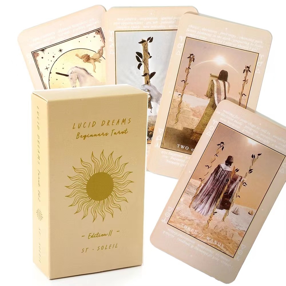 Lucid Dreams Beginners Tarot D - Tarot Deck With Guidebook recension och pris