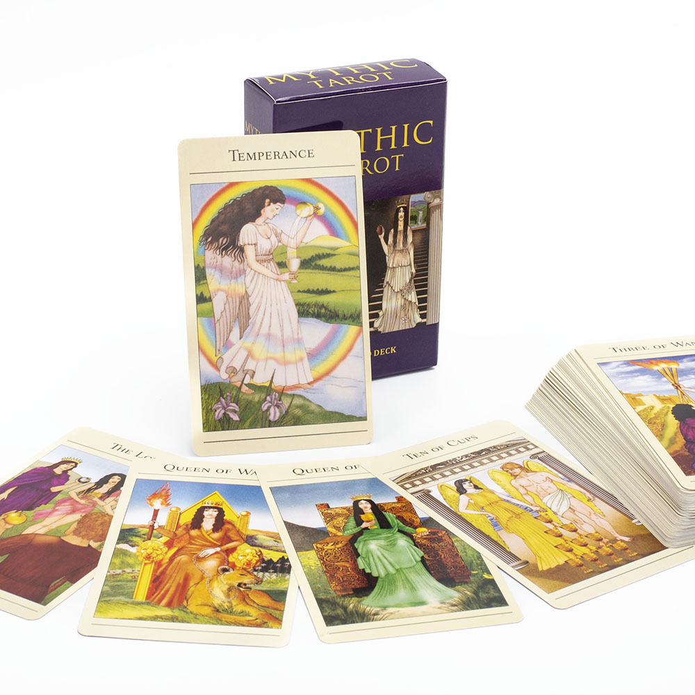 78 Pcs The New Mythic Tarot De - Tarot Deck With Guidebook recension och pris