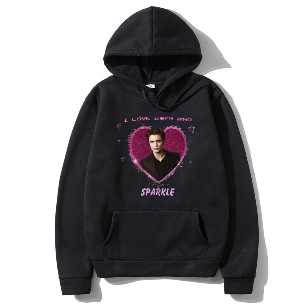 I Love Boys Who Sparkle Hoodie - Movies recension och pris