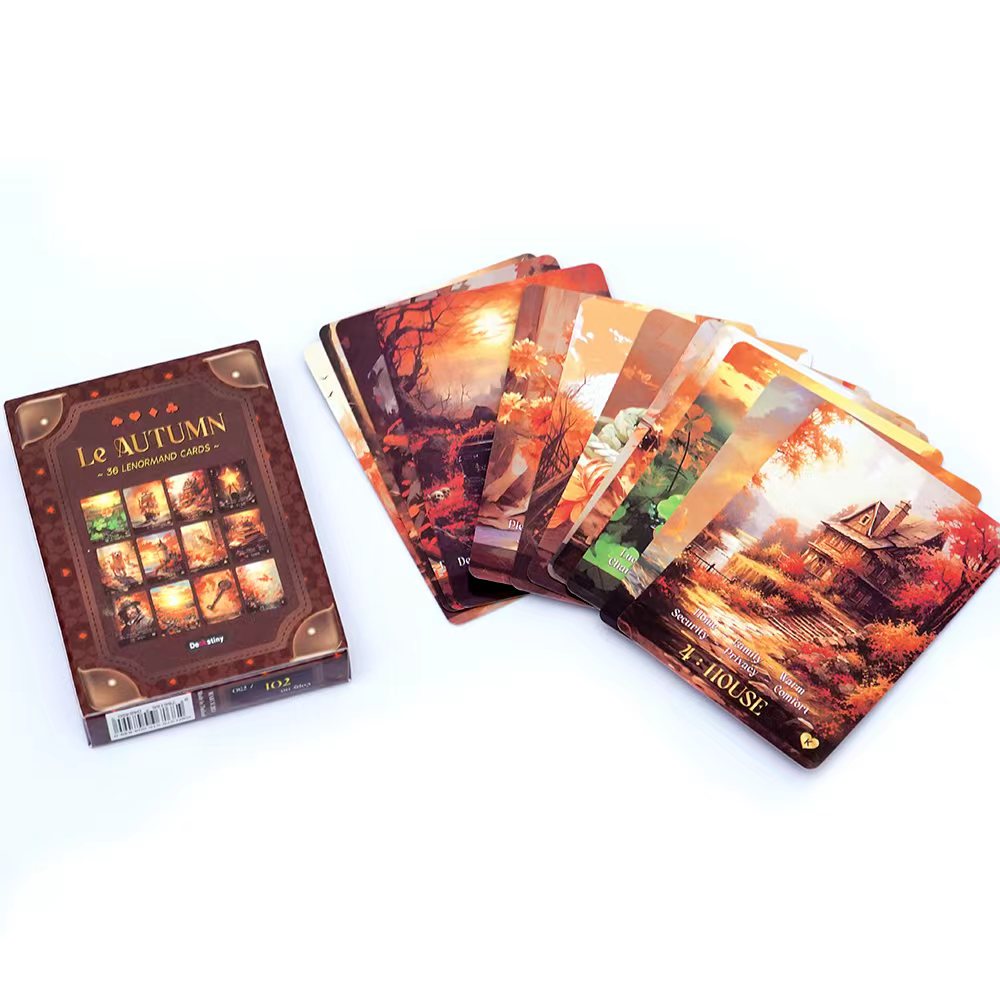 Lenormand Tarot Deck Le Autumn - Tarot Deck With Guidebook recension och pris