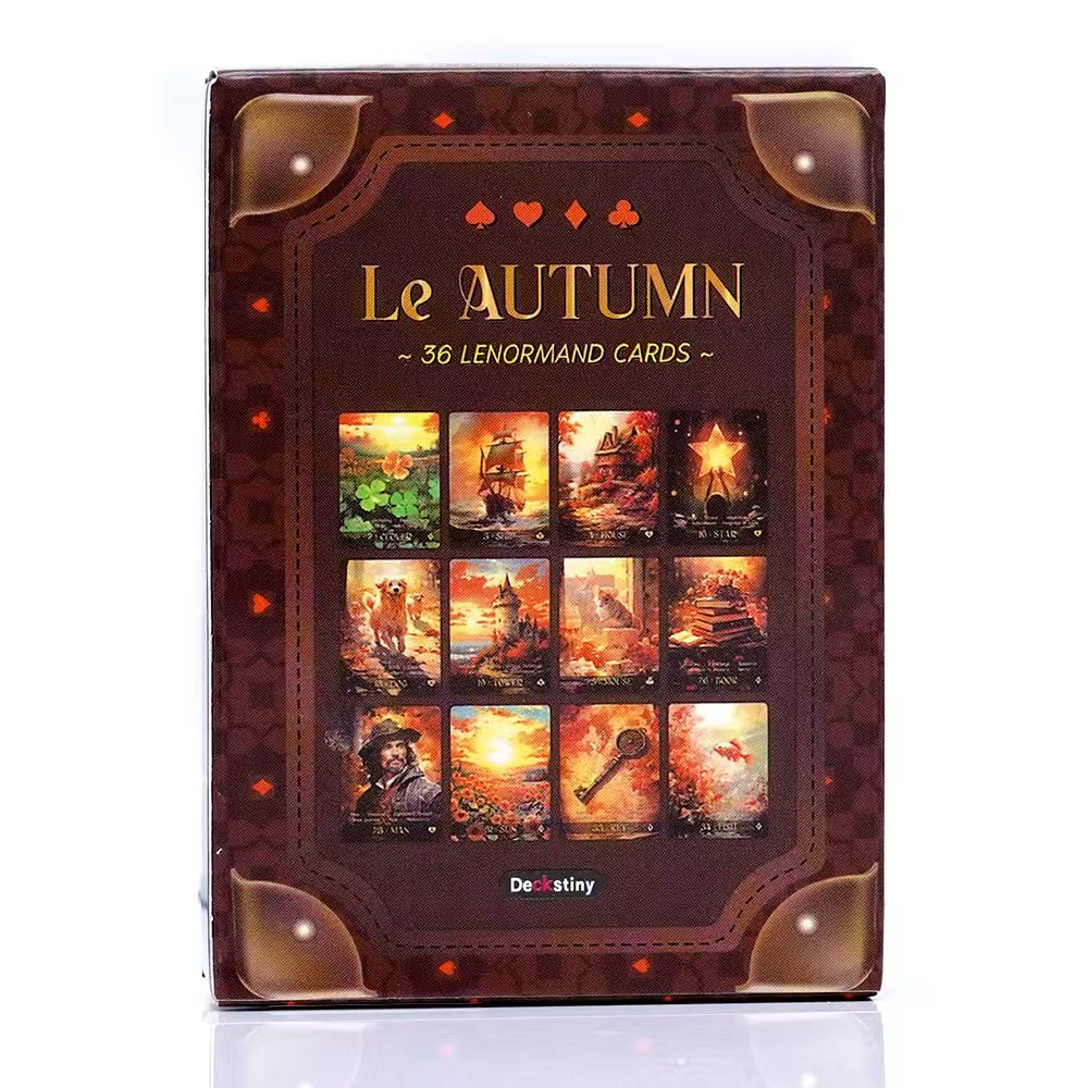 Lenormand Tarot Deck Le Autumn - Tarot Deck With Guidebook recension och pris