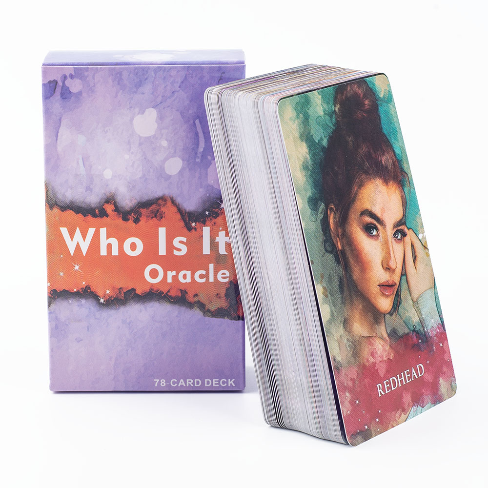 Who Is It Oracle Cards 78 Card - Tarot Deck With Guidebook recension och pris