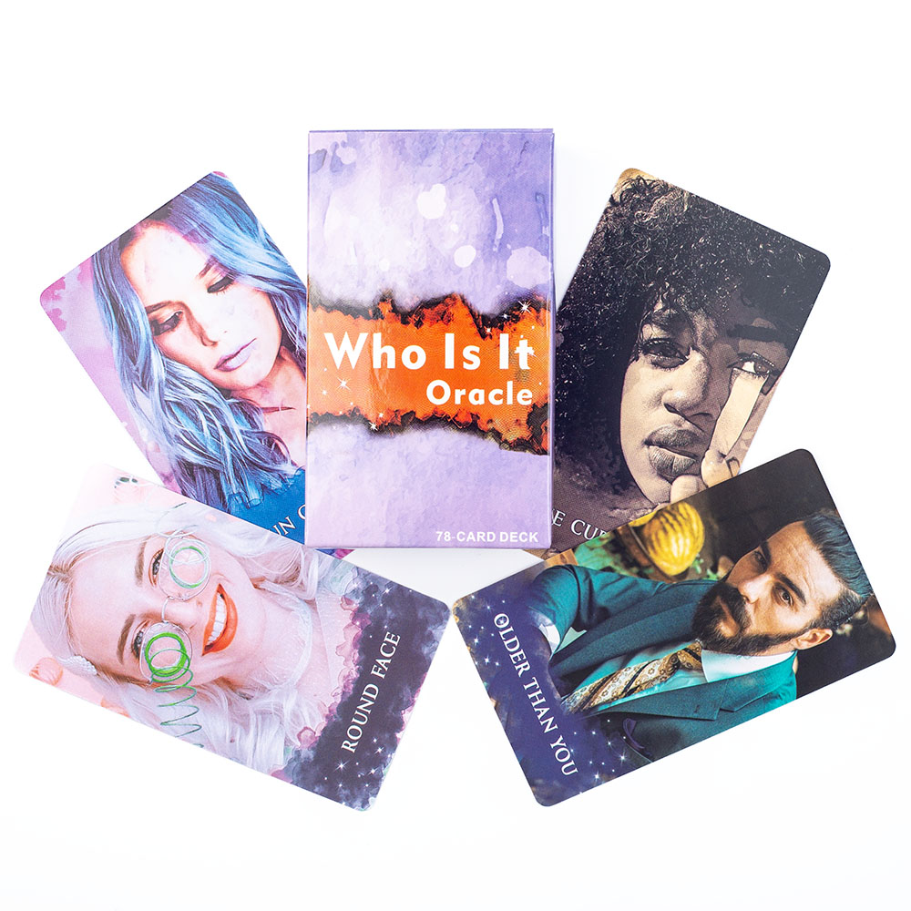Who Is It Oracle Cards 78 Card - Tarot Deck With Guidebook recension och pris