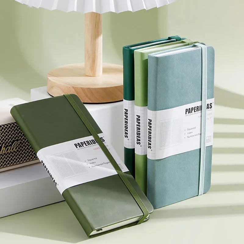 Travel Notebook Numbered Hard  - Vintage Leather Journal Notebook recension och pris
