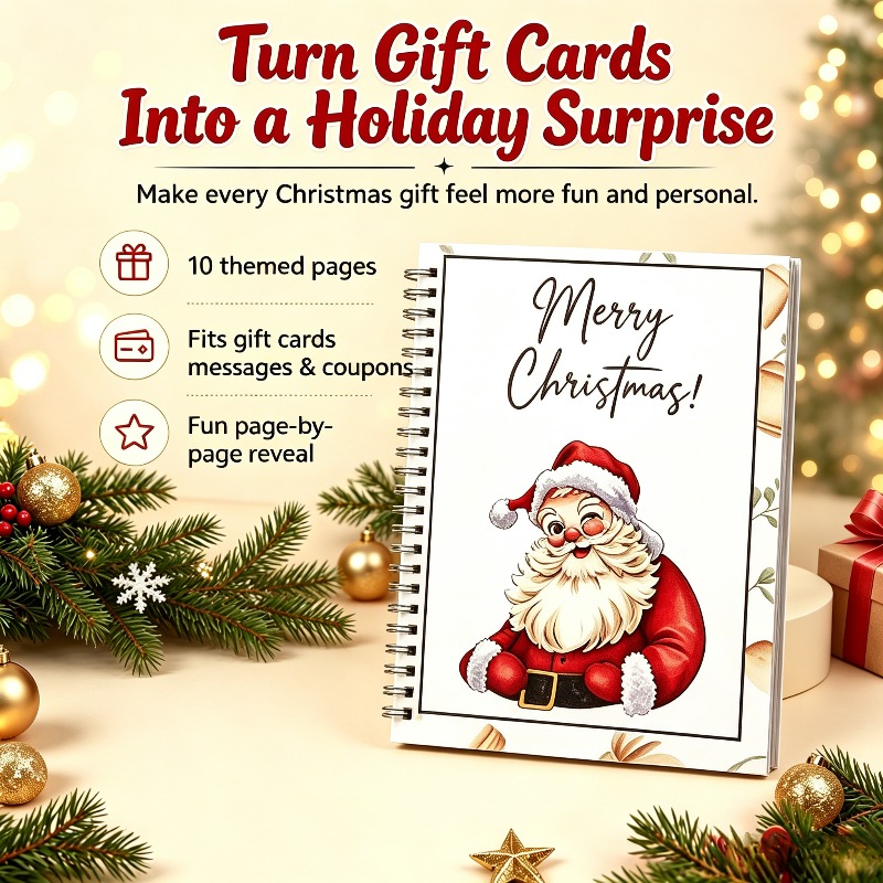 Spiral-Bound Christmas Gift Ca - Books recension och pris