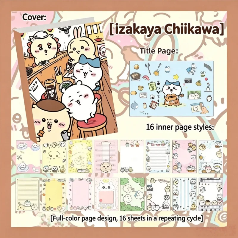 Chiikawa Cute Notebook 80 Shee - Books recension och pris