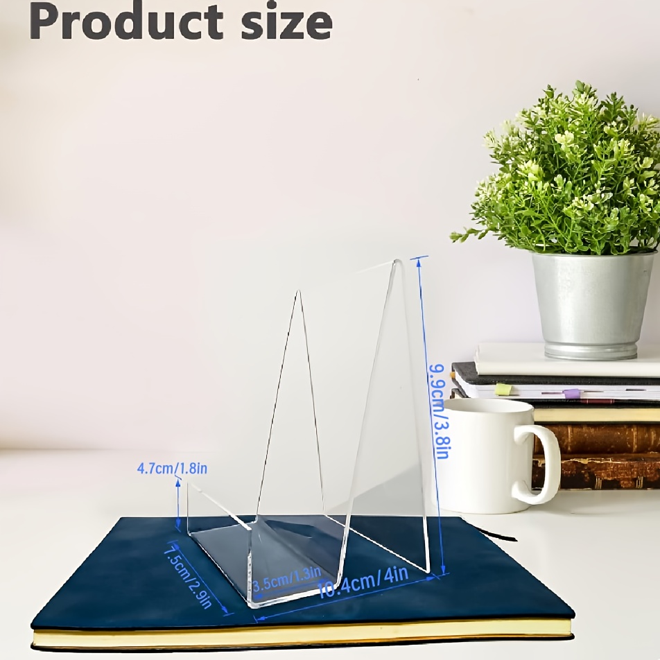 11pcs Acrylic Book Display Sta - Clear Acrylic Book Stand Holder recension och pris